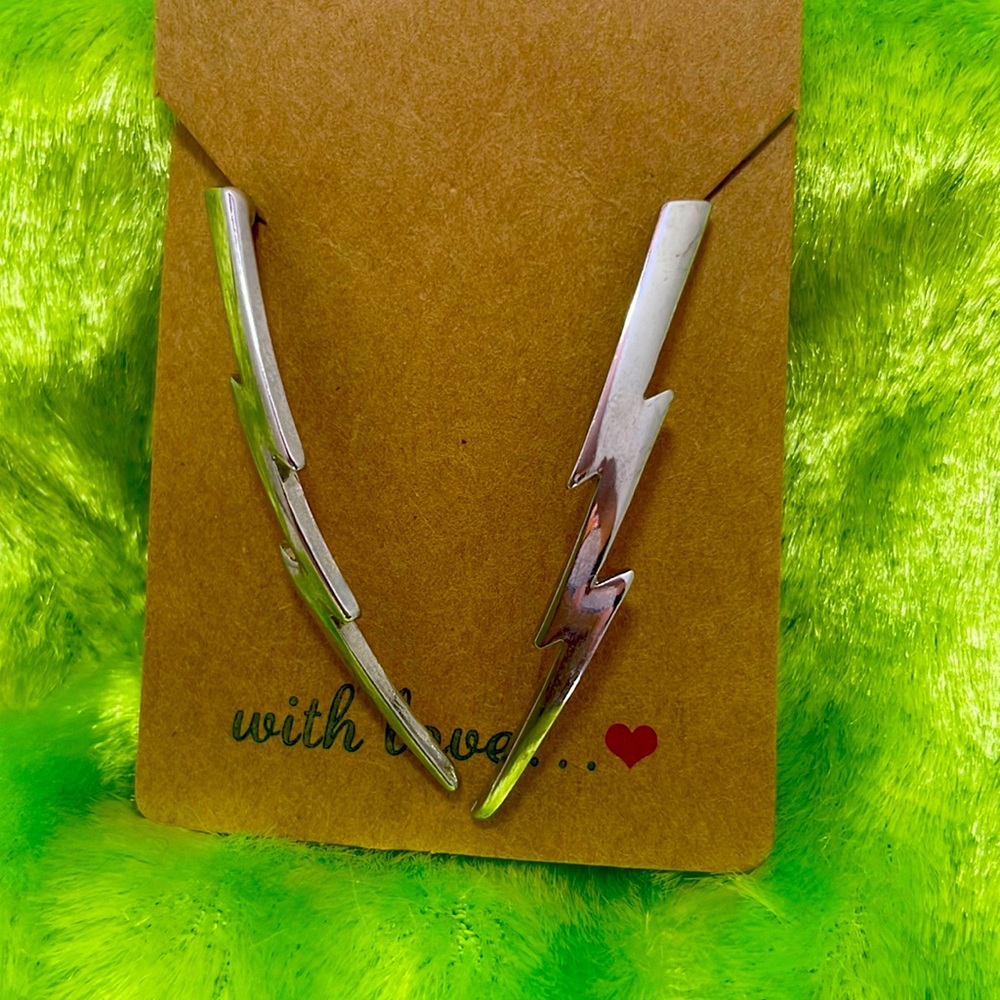 Thunderstorm earrings
